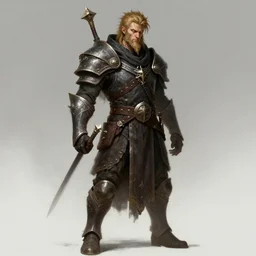 dungeons and dragons art of a human artificer, concept art, intense, illustration, digital painting, highly detailed, fantasy, trending on artstation,