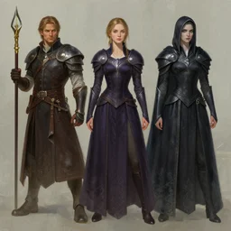 vasher, vivenna and nightblood warbreaker by brandon sanderson, character design, painting by jason nguyen, magali villeneuve, anna podedworna, greg rutkowski,