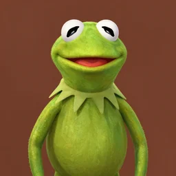 portrait of Kermit the frog in Evil Dead (2013), highly detailed, centered, solid color background, digital painting, artstation, concept art, smooth, sharp focus, illustration, artgerm, donato giancola, Joseph Christian Leyendecker, Les Edwards, WLOP, Basil Gogos, Artgerm