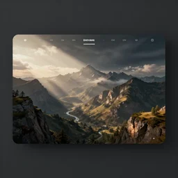 beautiful render of user interface