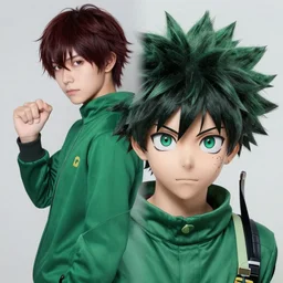 Hyper realistic Izuku Midoriya, Greg Rutkowski