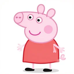 peppa pig wireframe