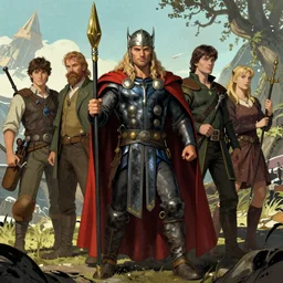 Thorin Oakenshield by Mark Brooks, Donato Giancola, Victor Nizovtsev, Scarlett Hooft, Graafland, Chris Moore