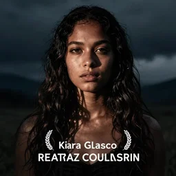 photograph of kiara glasco, by peter coulson, dark