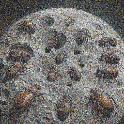 Hoardes of giant insects crawling out of the moon's craters, digital art, trending on art station, 4K, HD,
