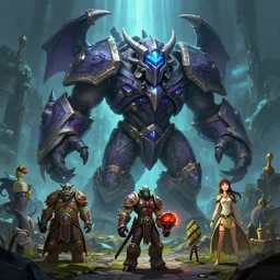 mount epic sanctum gloomcharger screenshot world of warcraft mounts worldboss borberland comics by jesper ejsing art and by feng zhu, by rhads, makoto shinkai and lois van baarle, ilya kuvshinov, rossdraws global light 3 d rtx hdr