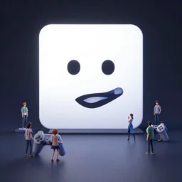 face icon stylized minimalist sony playstation 3, loftis, cory behance hd by jesper ejsing, by rhads, makoto shinkai and lois van baarle, ilya kuvshinov, rossdraws global illumination