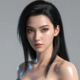 portrait of female saitama, naturel, glossy reflections, hyper detailed, digital art, trending in artstation, cinematic lighting, studio quality, smooth render, unreal engine 5 rendered, octane rendered, art style by ilya kuvshinov and katsuhiro and jeremy lipkin and michael garmesh and klimt and nixeu and ian sprigger and wlop and krenz cushart.
