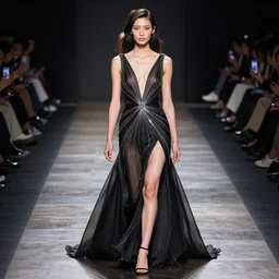 xi jinping walking fashion catwalk in sexy dress