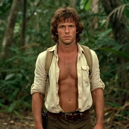 a still from george of the jungle, movie still