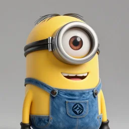minion dressed like a woman, high quality mastercraft digital painting, impossible detail, hyper realistic, sharp, sharp, 4k, ultrahd, virtuosic level detail, gorgeous lighting