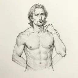 milt kahl sketch of a weak man cuck