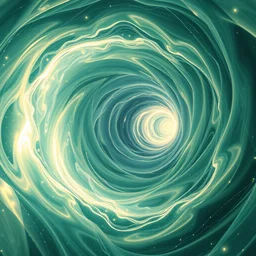 an infinite vortex, hyperrealistic, 4 k