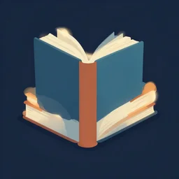 A book, vector image