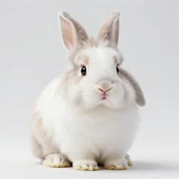 fluffy bunny, hd, 8 k