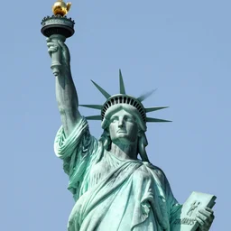 Statue of Liberty but it\'s Jesus