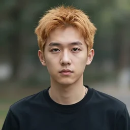 a 6 0 year old man with ginger hair. ruan jia.