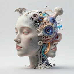 synthetic consciousness, digital art