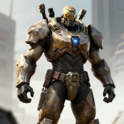 v 1 from ultrakill fighting legion from titanfall 2 by greg rutkowski