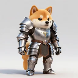 game : gothic 2 paladin armor, anthropomorphic shiba inu, shiba inu face, stuning 3 d render, masterpiece, glowing aura, by donato giancola and greg rutkowski and wayne barlow and zdzisław beksinski, realistic face