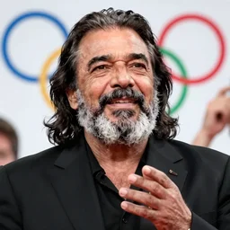 award - winning hyper tailed promotional close - up photograph of fidel castro participating in the olympics, 8 k, 4 k, high quality, hyperdetailed