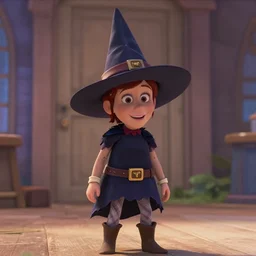 a film still of a little witch in toy story 3