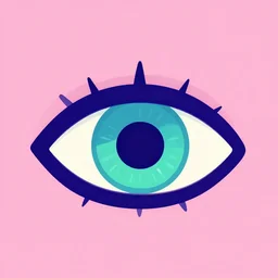 the illuminati all seeing eye, occult, aesthetic, cyberpunk, neon colors, flat color, minimal, large spray graffiti on a wall by famous london graffiti artist