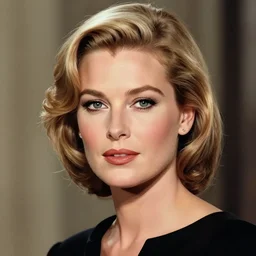 portrait of grace kelly, sharp focus, illustration, realistic, art by artgerm and greg rutkowski 8 k