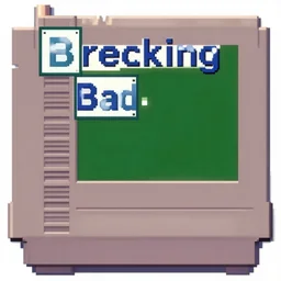 screenshot of breaking bad nes game, 8bit video game