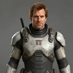 Norm MacDonald in a HEV suit, screenshot from Half-Life 2