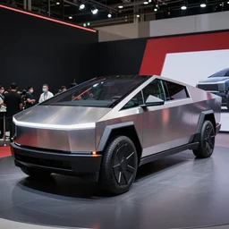 a tesla cyber - locomotive