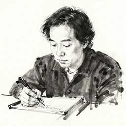 kim jung gi ink drawings