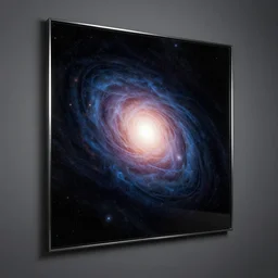 a cinematic photoshoot of a mirror and the mirror reflects the observable universe, 8 k, unreal engine 6, clear,