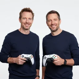 phil spencer, head of microsoft, was friends with x - box, portrait, focus on the face, unreal engine rendered, avito, 4 k,