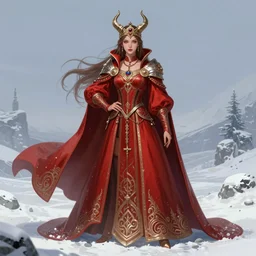crimson viking warrior, regal, elegant, winter, snow, beautiful, stunning, hd, illustration, epic, d & d, fantasy, intricate, elegant, highly detailed, wide angle, digital painting, artstation, concept art, smooth, sharp focus, illustration, wallpaper, art by artgerm and greg rutkowski and alphonse mucha and jin xiaodi