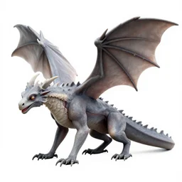 a detailed biological anatomy of a gargoyle