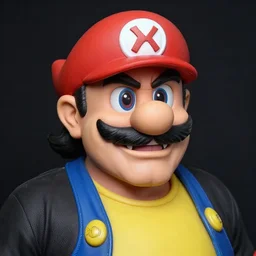 award winning prosthetic makeup of wario, silicone prosthetics, danny devito. Faceoff syfy original programming, 4k image