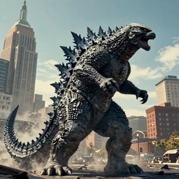 godzilla attacking albany new york