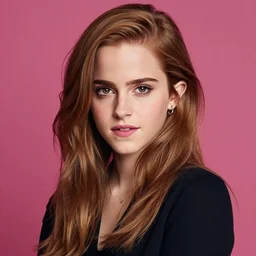 portrait photo of emma watson, korean kpop star, lead singer in blackpink, photo by martin schoeller