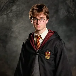 Haggrid as Harry Potter