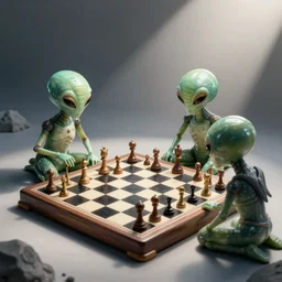 aliens playing martian chess