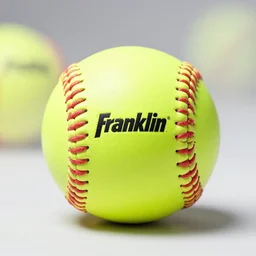 4 k photo of a franklin foam softball