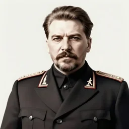 digital art of stalin, elegant
