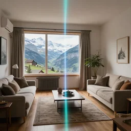 a living with room leyline portal to switzerland