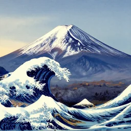 Mt. Fuji, by Hokusai