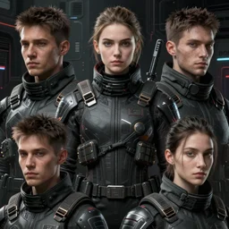 a hyper detailed octane render concept art by xision wu, kerem beyit, sandara tang portrait of cyberpunk style soldier, dim lighting, detailed portraits, unreal engine 5, highly rendered,, digital painting, artstation, concept art, smooth, sharp focus perfect horizontal ， symmetry illustration, detailed and intricate environment artstation hq