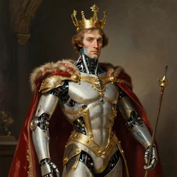 a cyborg king, george frederic watts