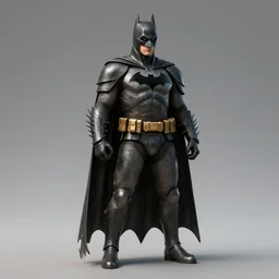 matte painting of batman on medieval