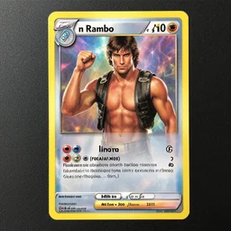 FULL ART John Rambo EX ULTRA RARE 153/162 BREAKThrough Pokemon TCG Holo Foil - LP