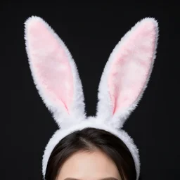 bunny ears on a person